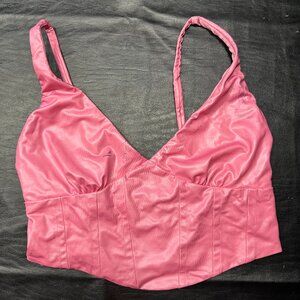 Bershka Top - Crop Top / Open Back
